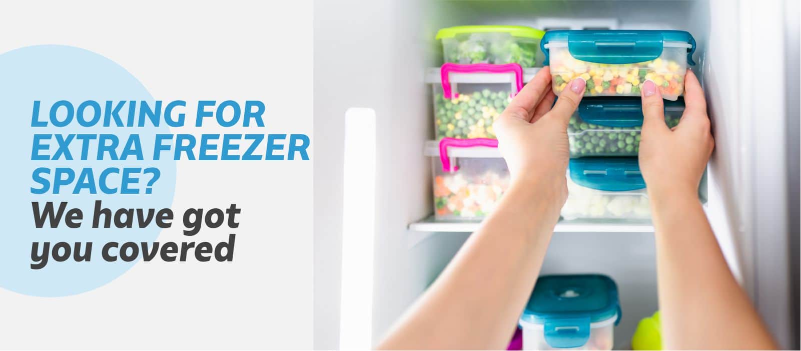 Looking for extra space in your freezer